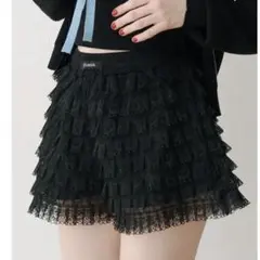 jouetie レースティアードフリルショートパンツ