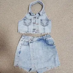 デニムセットアップ