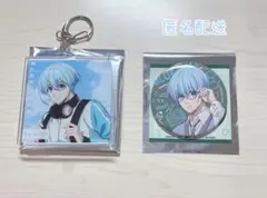 ブルーロック　氷織羊　アクリルキーホルダー　缶バッジ　study ノスタルジー
