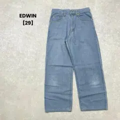 EDWIN/デニムパンツ/29/ライトブルー/古着/カジュアル/シンプル