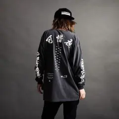 清春 デビュー30周年 可惜夜 ピグメント加工 ロンT グレーM SADS 黒夢