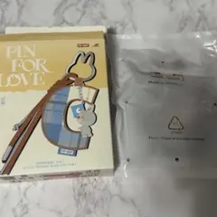 【新品・未開封】ラブブ「L」 POP MART PIN FOR LOVE