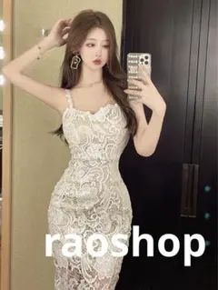 シンプルお洒落ロングワンピース パーティー用衣装