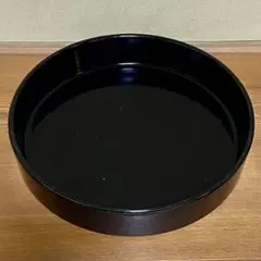 黒の円形 水盤　 小原流 生花 いけばな丸水盤 　大のサムネイル
