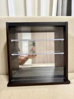塩川光明堂 コレクションケース 飾り棚 カルトーネ G-A DB 美品 希少