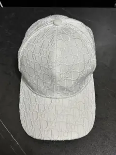 Christian Dior ホワイト ベースボールキャップ