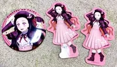 鬼滅の刃 リロホテル ステッカー 缶バッジ 竈門禰豆子