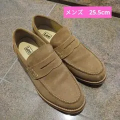 Lee メンズ スエード ローファー 25.5cmのサムネイル