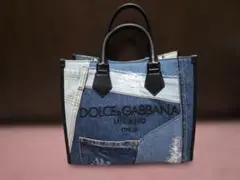 【定価32万】DOLCE&GABBANAドルチェ＆ガッバーナデニムトートバッグ DOLCE&GABBANAドルチェ＆ガッバーナ デニム トートバッグ 定価32万