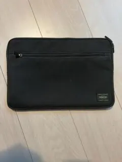 PORTER GIRL シア クラッチバッグ　PCケース　ブラック PORTER GIRL シア クラッチバッグ PCケース ブラック - メルカリ