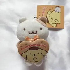 サンリオ　ポムポムプリン　マフィン　缶バッチ　自分の推しが一番　マスコット　レア