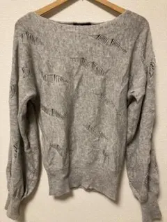 egotrip イゴトリップ ニット セーター グレー