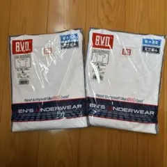 B.V.D. クルーネックTシャツ Lサイズ 2色セット