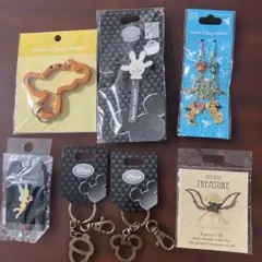 (10-12)東京ディズニーリゾート キャラクターキーホルダーセット未使用品