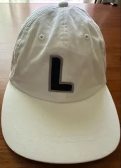 LACOSTE ホワイトキャップ L刺繍　⭐︎美品⭐︎熱中症対策⭐︎のサムネイル