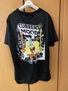 新品♡スポンジボブ CURRENT MOOD Tシャツ ブラック