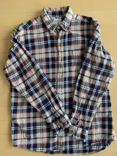 RED HEAD チェック柄ネルシャツ 00s 古着 ダメージ有