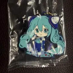 初音ミク　ガンダム　スペシャルラバーマスコット　ダブルオーガンダム