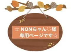 ☆ NONちゃん♡様専用商品3ペアです☆10/7迄