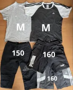 adidas PUMA Tシャツ パンツ セット