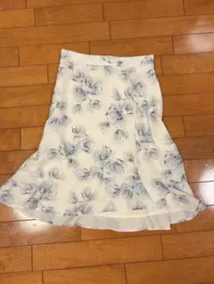 プロポーションボディドレッシング♡フラワープリント フレアスカート
