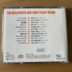 BEACH BOYS AND WEST COAST SOUND CD