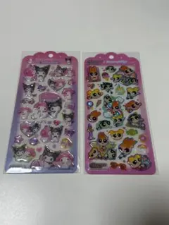 正規品　ドロップジュエリー　サンリオ　パワパフ　2点セット