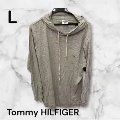 【美品】１点限りTommy HILFIGER フード付きパーカー L