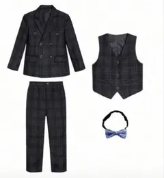 キッズ ダブルブレスト スーツ 110～116cm