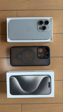 【美品】iPhone15Pro 512GB SIMフリー 日本国内版 ケース付