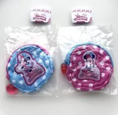 【新品】ミニー　パルパルーザ　水玉ポーチ　カプセルトイ2種