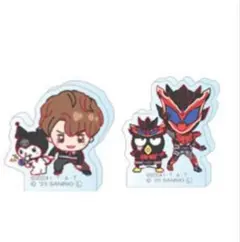 仮面ライダービターガヴ サンリオコラボ ミニアクリルブロック ダークショウマ