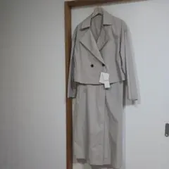 コムサイズム　トレンチコート