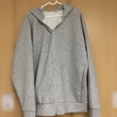 GU パフスウェットフルジップパーカ