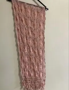 値下げ　peyton place ピンク レース ストール　フォーマル　パーティ