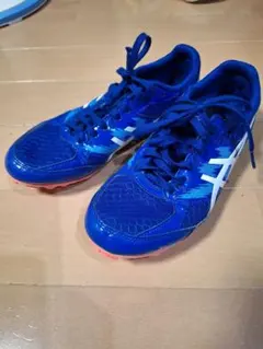 ASICS EFORT スパイクシューズ 青/白