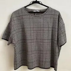 ZARA ザラ チェックカットソー
