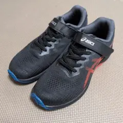 asics キッズスニーカー 22.0cm ブラック