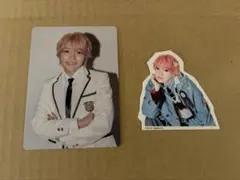 西畑大吾　HARDWORK トレカ ステッカー