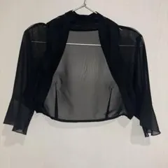 Silent Majority ブラック シースルーボレロ