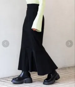 ストレッチハイウエストマーメイドスカート