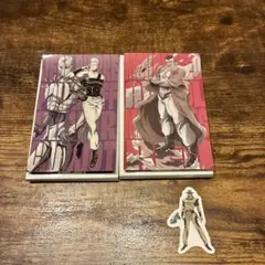 ジョジョスシロー トラベルステッカー アヴドゥル ポルナレフ　ピック　ホルホース