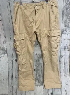 U LAN Cargo ハーフパンツ ジョーツ オーバーサイズ ダメージ加工 