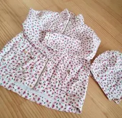 みぃ 様専用　H&Мキッズ花柄 ジャケット134センチ