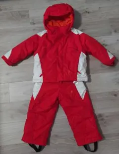 stratermic 子ども用スキーウェア 赤白セット