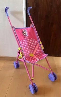 Disneyミニーマウス おもちゃ人形用ベビーカー