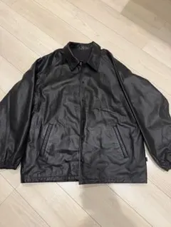コーチジャケット レザー