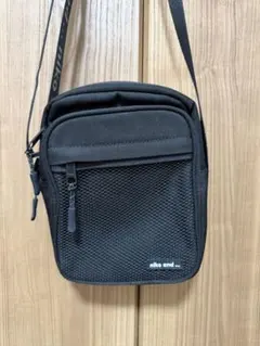 niko and … ニコアンド ショルダーバッグ　ブラック