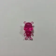 ディズニー ミニフィギュア くまのプーさん クリアピンク Disney 約3cm