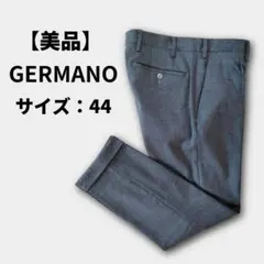 GERMANO(ジェルマーノ) スリムフィット 春夏ウール 44サイズ ネイビー